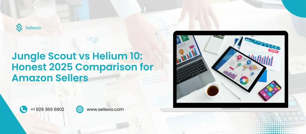 jungle scout vs helium 10 honest 2025 comparison for amazon sellers