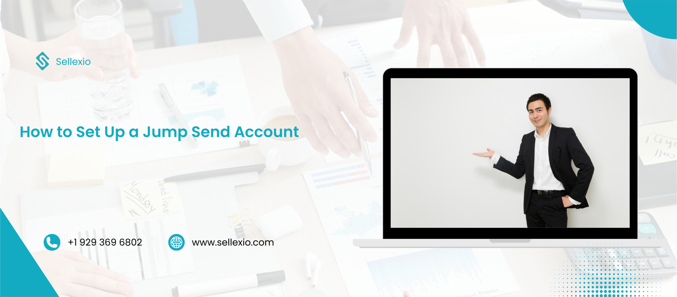 how to set up a jump send account