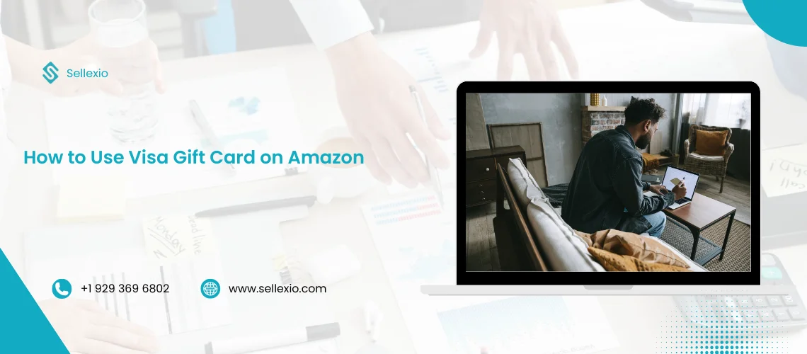 how to use visa gift card on amazon