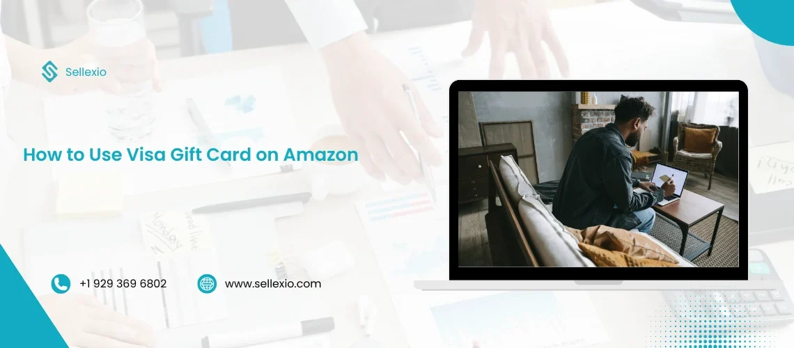 how to use visa gift card on amazon